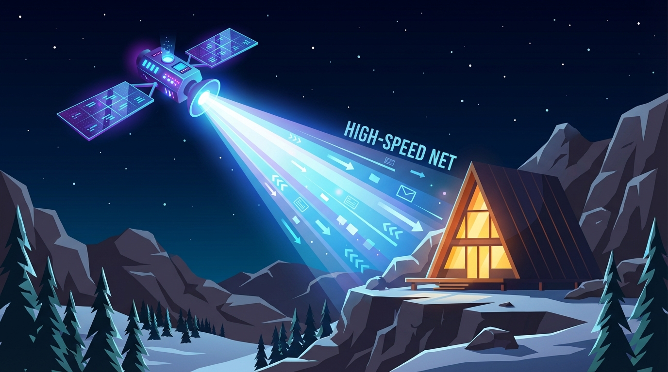 Starlink və peyk interneti